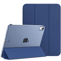 MoKo iPad 11th Gen 2025 & 10th Gen 10.9 Case Smart Cover Navy Blue