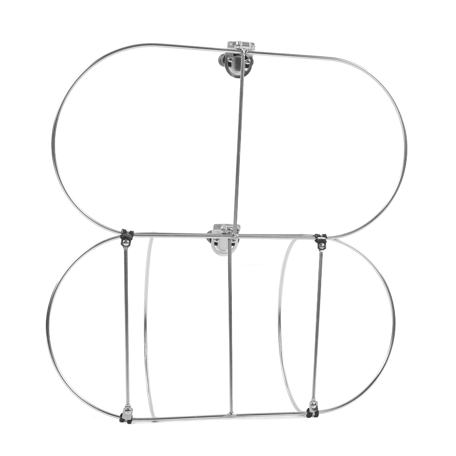 Thonlai Foldable Boat Fenders Holder Rack, 304 Stainless Steel Double Rack with