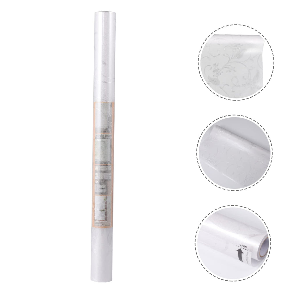 OHPHCALL Window Privacy Film Heat Frosted Sticker Static Cling Glass Door Film