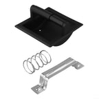Recessed Toilet Paper Holder Wall Mounted Stainless Steel Tissue Dispenser with