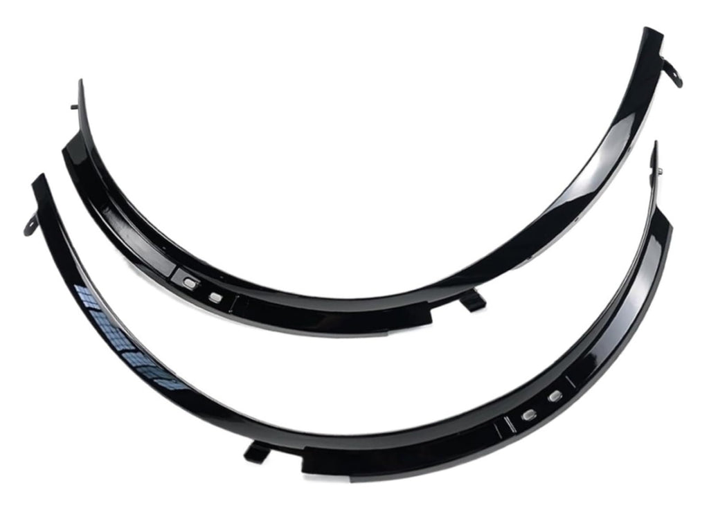 Front Fender Lip Trim Molding for Corvette C7 Z06 Z07 2014-2019 Gloss Black Pair