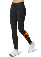 BALEAF Womens Fleece Lined Leggings Thermal Water Resistant Winter Pants Black M