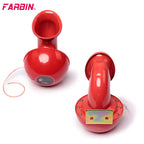 FARBIN Super Loud 12V Horns,Loud Raging Bull Sound Electric Horn,Air Horn Raging