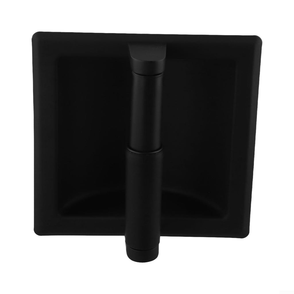 Recessed Toilet Paper Holder Wall Mounted Stainless Steel Tissue Dispenser with