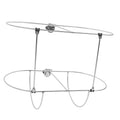 Thonlai Foldable Boat Fenders Holder Rack, 304 Stainless Steel Double Rack with