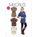 McCall's Patterns M6401 Misses' Tops and Tunics, Size ZZ (LRG-XLG-XXL)