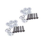 YDDVEHI 2X Brake Rotor Bolts Hardwares for Harley Electra Glide Road King Street Glide Road Glide 2009-2023 Enforcer Impeller Wheel Rotor Bolts Washers Hardwares