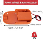 for Starlink Mini 12V Adapter for Ridgid 18V Battery DC 18V Step Up to 30V 3.5A