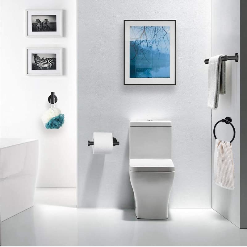 10pcs Bathroom Hardware Set, Including 16" Hand Towel Bars, Toilet Paper