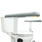KMINA - Toilet Safety Rails for Seniors (330 lbs), Toilet Safety Frame with