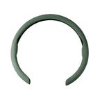 Suede Steering Wheel Cover 15 inch Tesla Model 3 Y S Ultra Thin Black Anti Slip