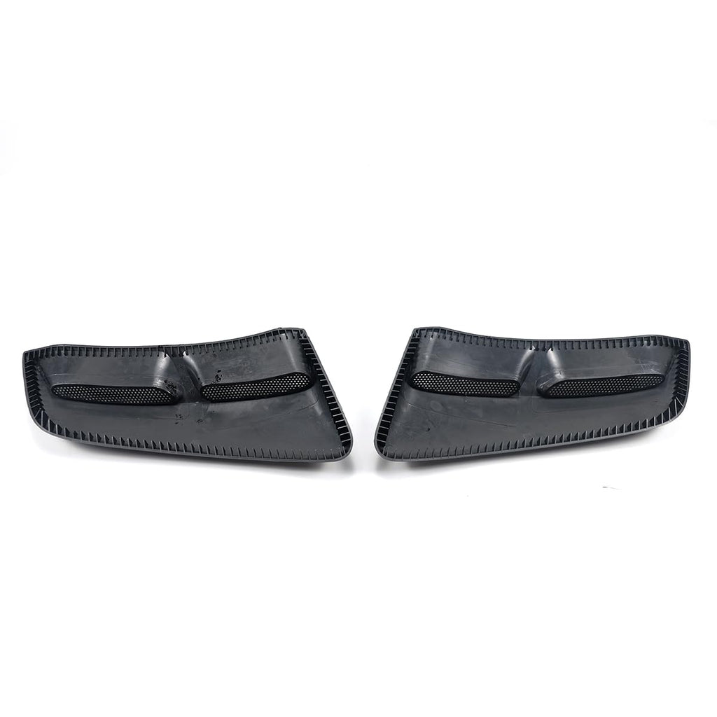 Pair Rear Quarter Panel Side Body Fenders Door Scoop Air Outlet Trim Compatible