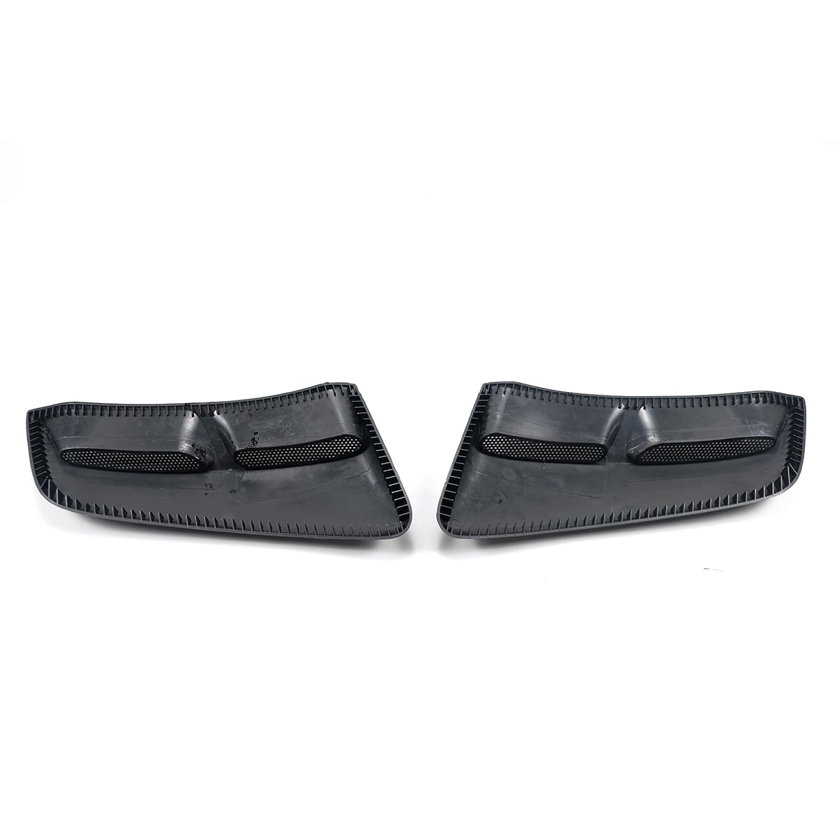 Pair Rear Quarter Panel Side Body Fenders Door Scoop Air Outlet Trim Compatible