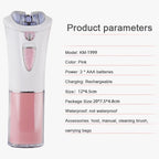 Face Hair Remover, New 2026 Model - Gentle, Pain-Free, Battery Operated - Pink,