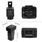 HUIQIAODS H11 880 881 H9 Fog Light Lamp Wiring Harness Socket Wire Connector