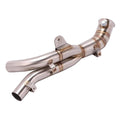 Motorcycle Exhaust Mid Pipe Slip On Link Tube Fits Yamaha YZF-R1 2009-2014