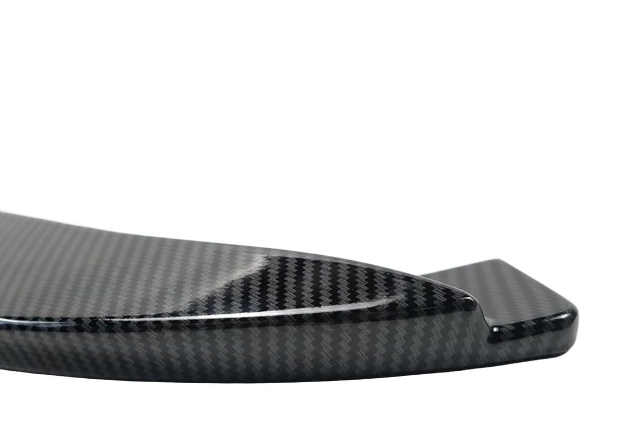 For Jeep for Grand for Cherokee SRT 2012-2021 Rear Bumper Side for Corner Splitters Aprons 2PCS Set(Carbon Fiber Print)