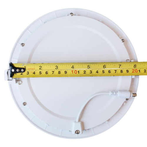 10 Pack HMINLED 8 Inch 18Watt Ultra Thin Round LED Recessed Panel Spot Lighting,