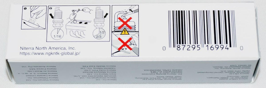 6 Pack NGK Spark Plugs (USA),Inc. IZFR6K11 Spark Plugs Izfr6K11