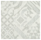 16 PCS Daltile Luxury Vinyl Flooring 18" x 18" x 2.5MM Grey Encaustic Look Tile