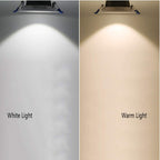Recessed Aluminum White Ceiling Flat Lamps Ultra Bright LED Panel Ceiling Lights Classic Recessed Downlight Creative Round Embeddedted Clothing Store Spotlight Floodlight Mall Porch Kitc