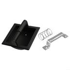 Recessed Toilet Paper Holder Wall Mounted Stainless Steel Tissue Dispenser with