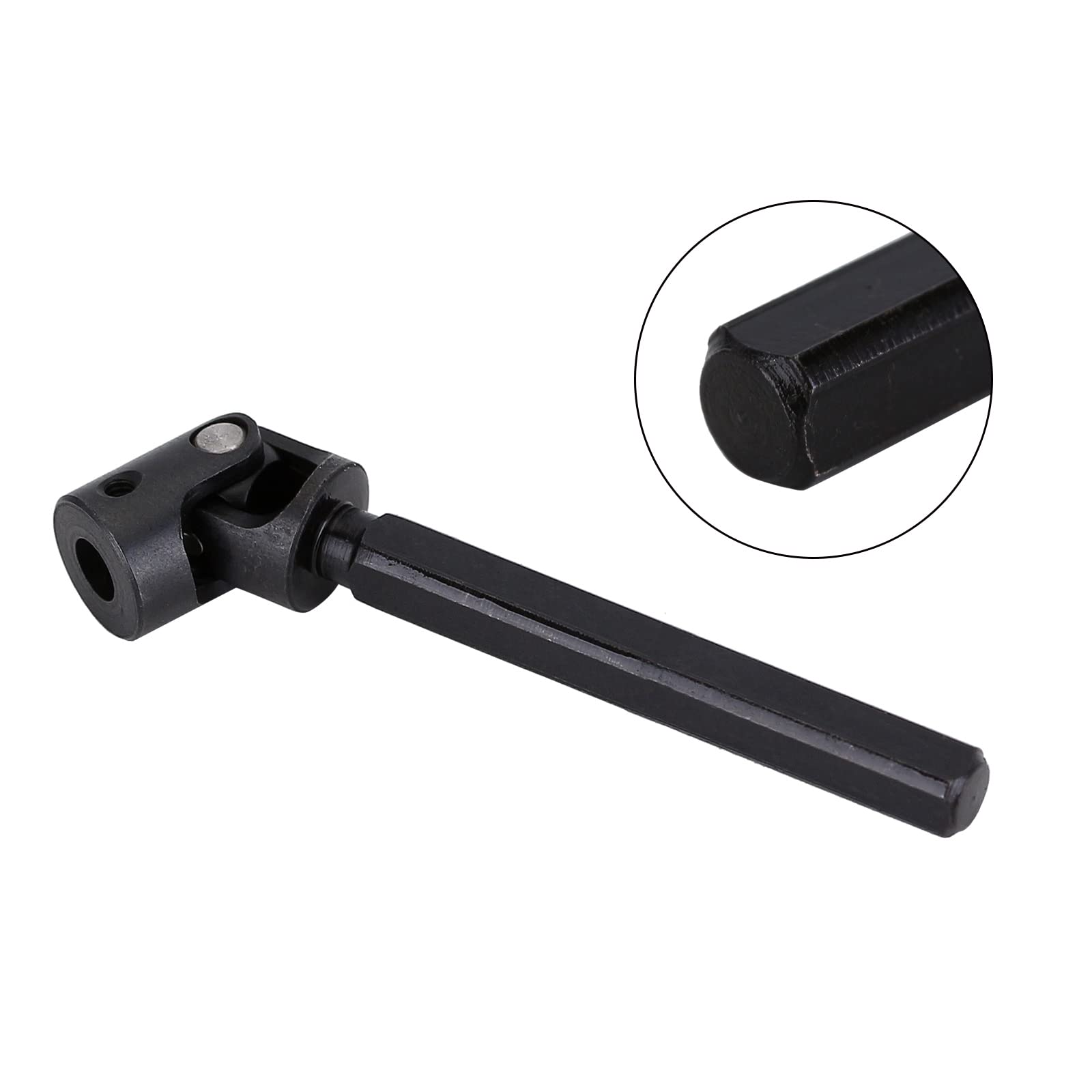 INJORA Steel Drive Shaft 2Pcs Center Drive Shaft for Axial SCX24 C10 JLU Bronco