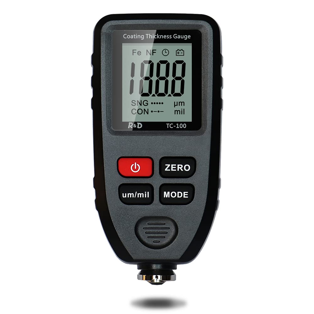 Car Coating Thickness Meter for Used Car Buyers, Paint Mil Thickness Meter Gauge