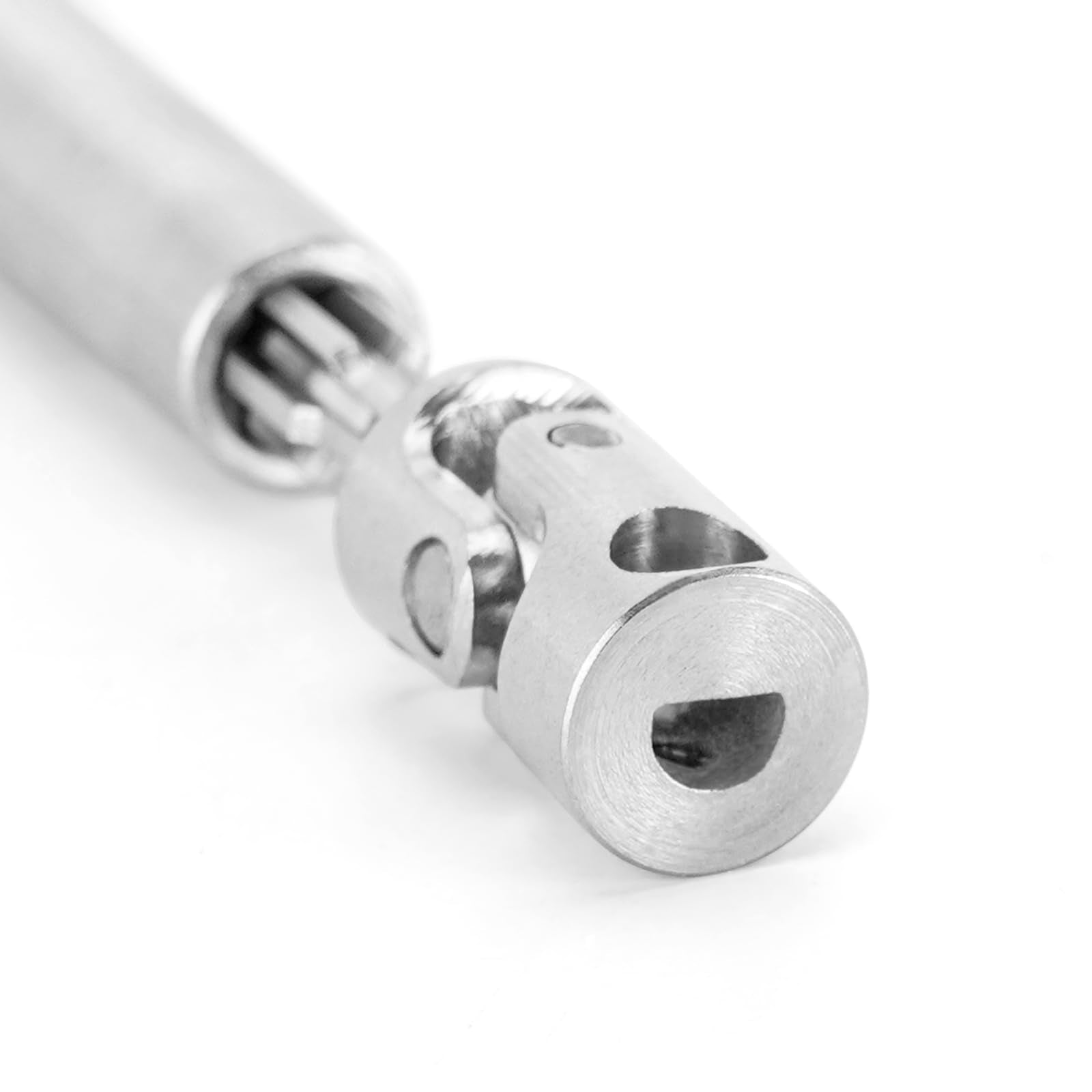 INJORA Stainless Steel Drive Shaft D-Shaped Hole for 1/18 FMS FCX18