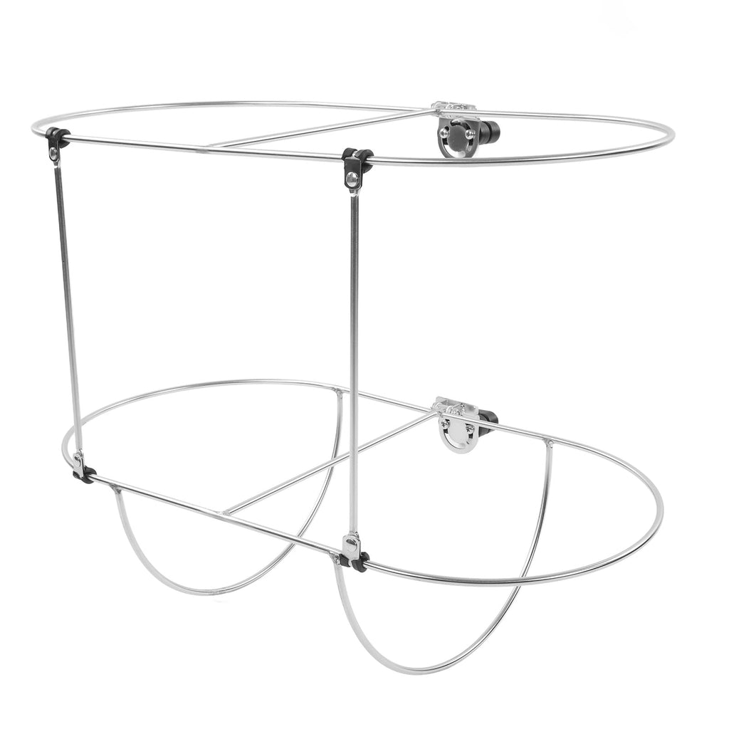 Thonlai Foldable Boat Fenders Holder Rack, 304 Stainless Steel Double Rack with
