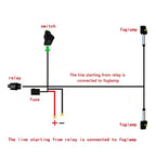 HUIQIAODS H11 880 881 H9 Fog Light Lamp Wiring Harness Socket Wire Connector