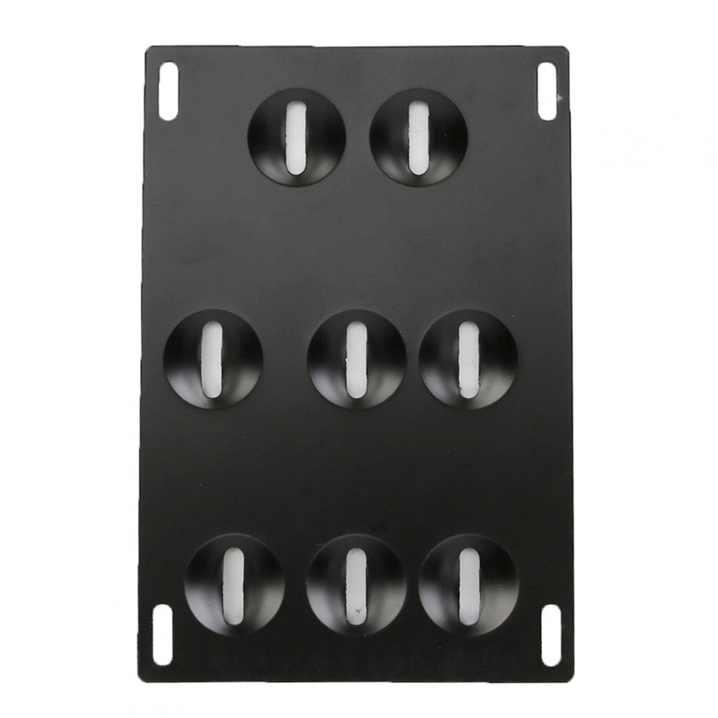License Plate Frame, Car Eye Front Bumper Tow Hook License Plate Mount Bracket 8