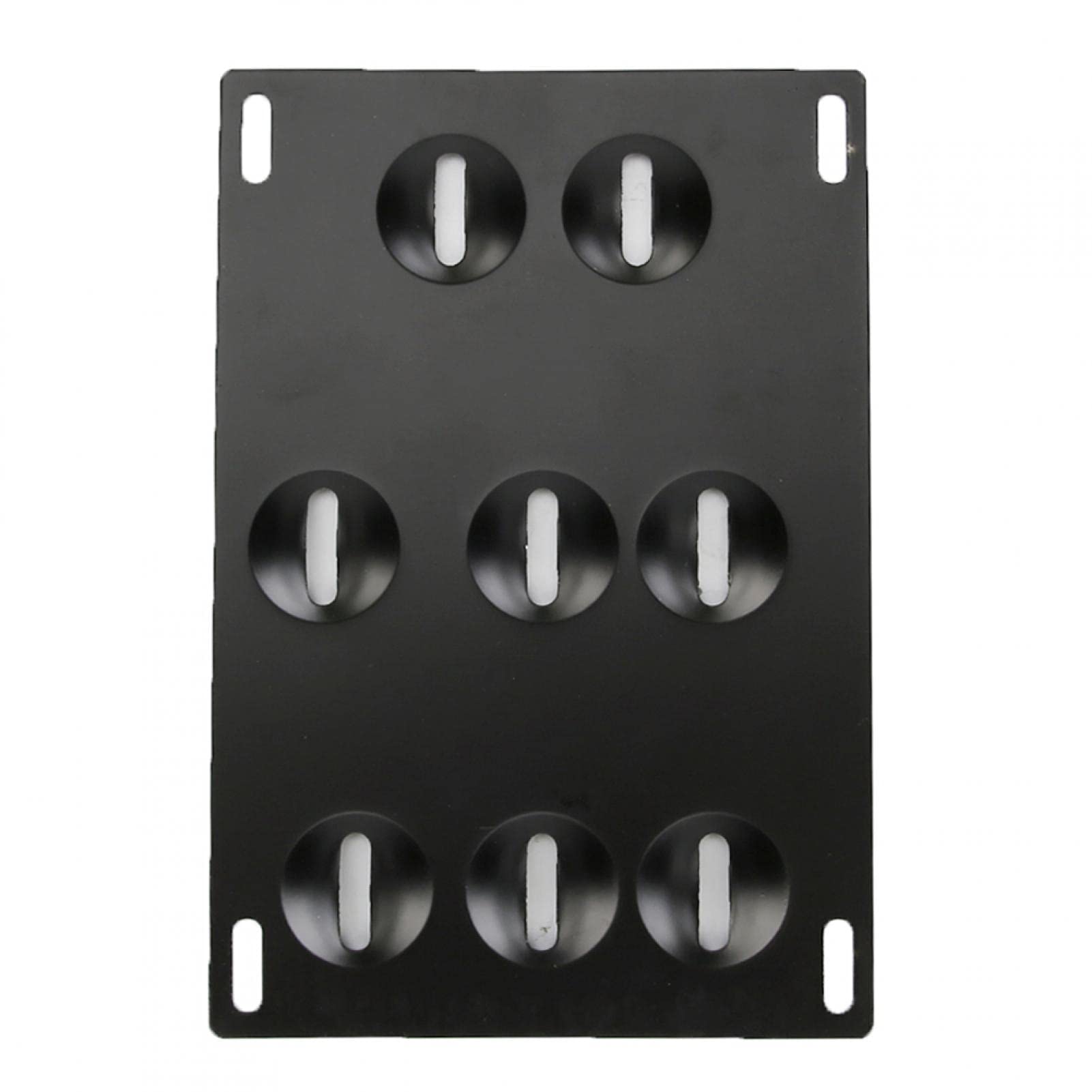 License Plate Frame, Car Eye Front Bumper Tow Hook License Plate Mount Bracket 8