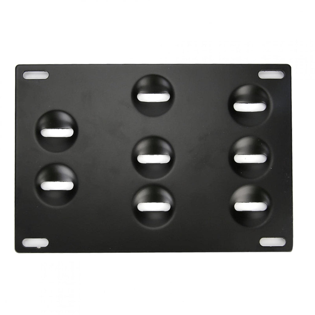 License Plate Frame, Car Eye Front Bumper Tow Hook License Plate Mount Bracket 8