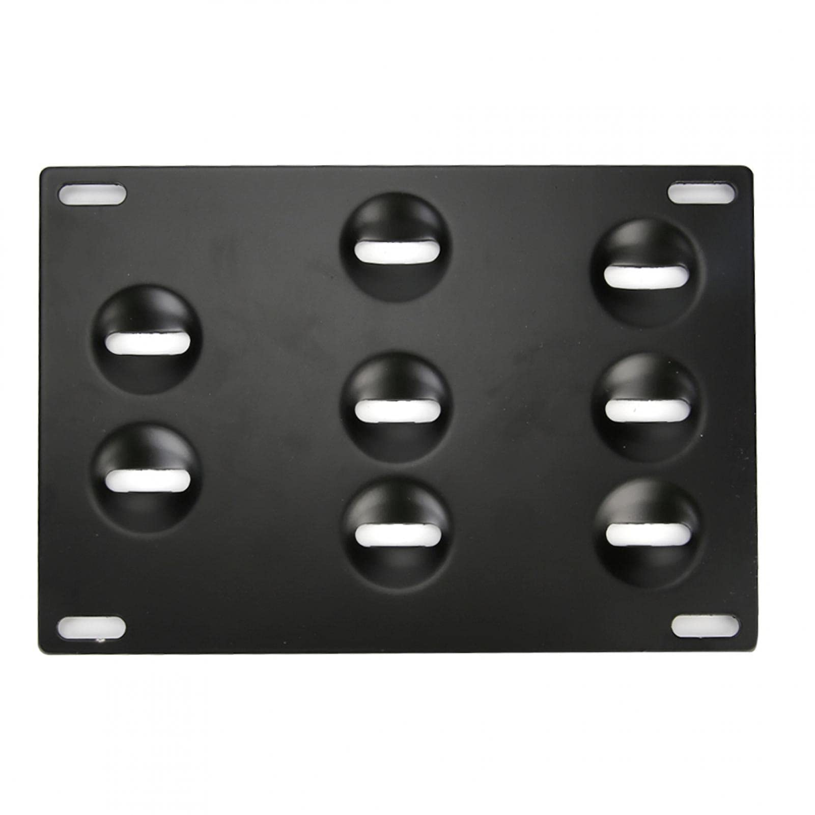 License Plate Frame, Car Eye Front Bumper Tow Hook License Plate Mount Bracket 8