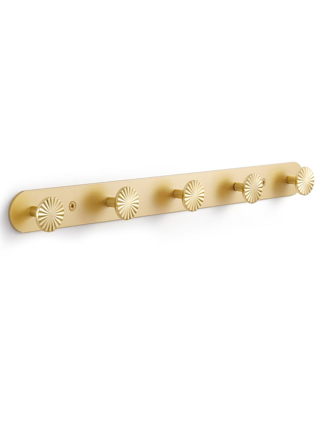 JIASENBAO 1 Pack Coat Rack Wall Mounted Gold Brass Towel Hooks for Bathrooms