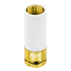 EWK 1/2 Inch Drive 19mm Lug Nut Socket, Thin Wall Impact Wheel Socket With Non