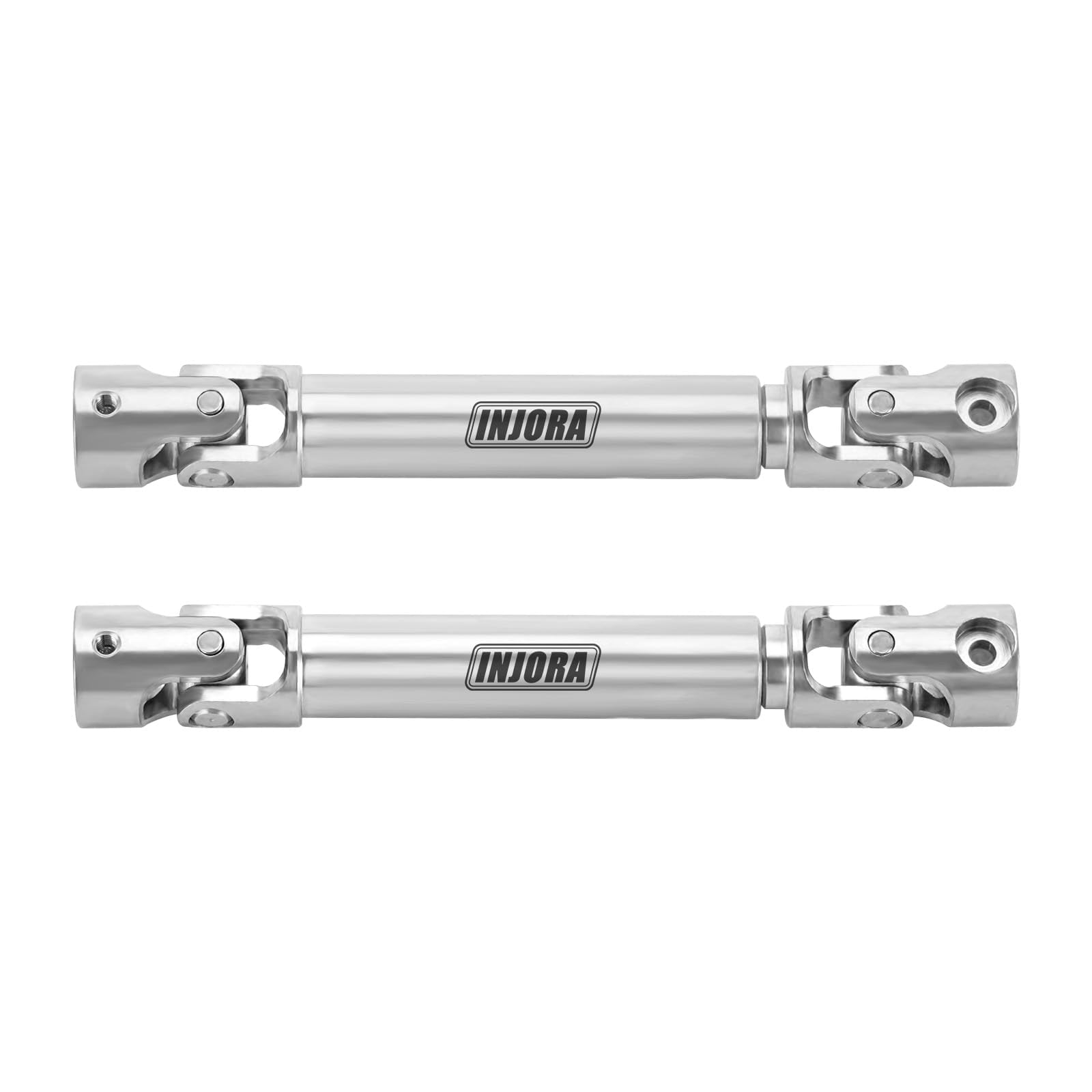 INJORA Stainless Steel Drive Shaft D-Shaped Hole for 1/18 FMS FCX18