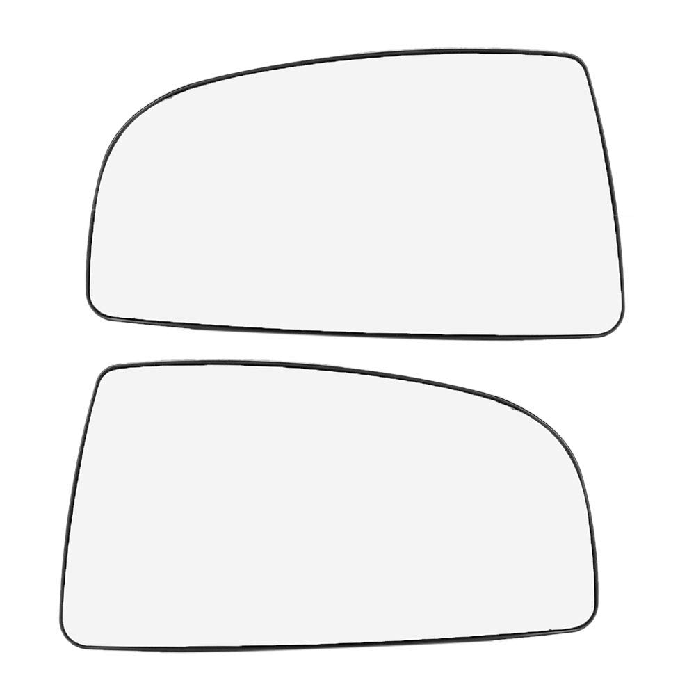 Dioche Door Back MK8 Paired Side Mirror Glass for 2014-2020 1855103 1855102: