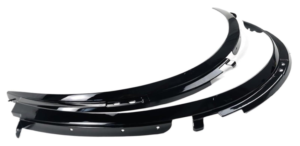 Front Fender Lip Trim Molding for Corvette C7 Z06 Z07 2014-2019 Gloss Black Pair