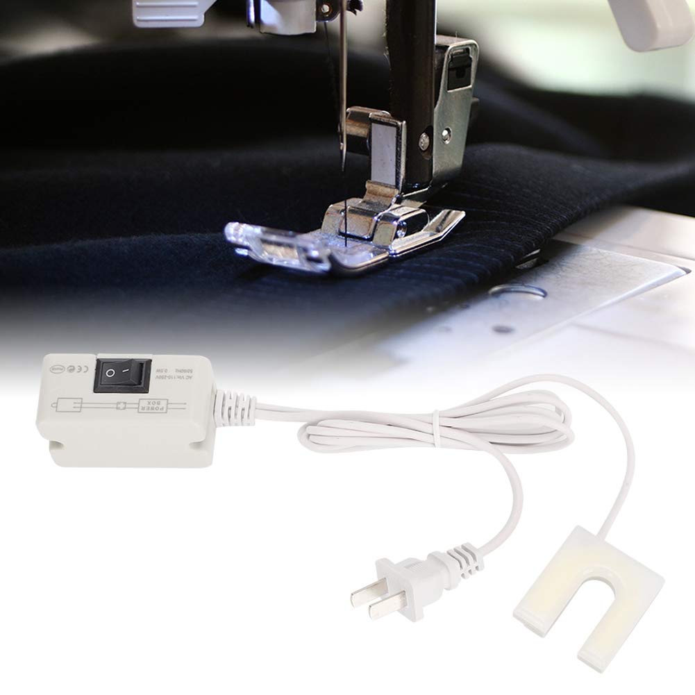 LED Sewing Machine Light U-Shaped Energy Saving Sewing Working Table Light US