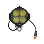 Bicycle Lights Ebike Headlight Accessories Lamp 3pin Built-in Horn Front Light 4