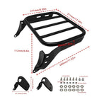 Motorcycle Rear Luggage Rack Motorcycle Tailstock Sissy Bar Backrest Luggage
