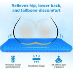 SWZEC Kizu Cushion (Official Retailer) 2026 - Honeycomb Gel seat Cushion