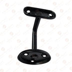 Adonai Hardware Izrahiah Medium Antique Wrought Iron Sturdy Handrail Brackets