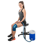 Aircast Cryo/Cuff Cold Therapy: Knee Cryo/Cuff with Non-Motorized (Gravity-Fed)