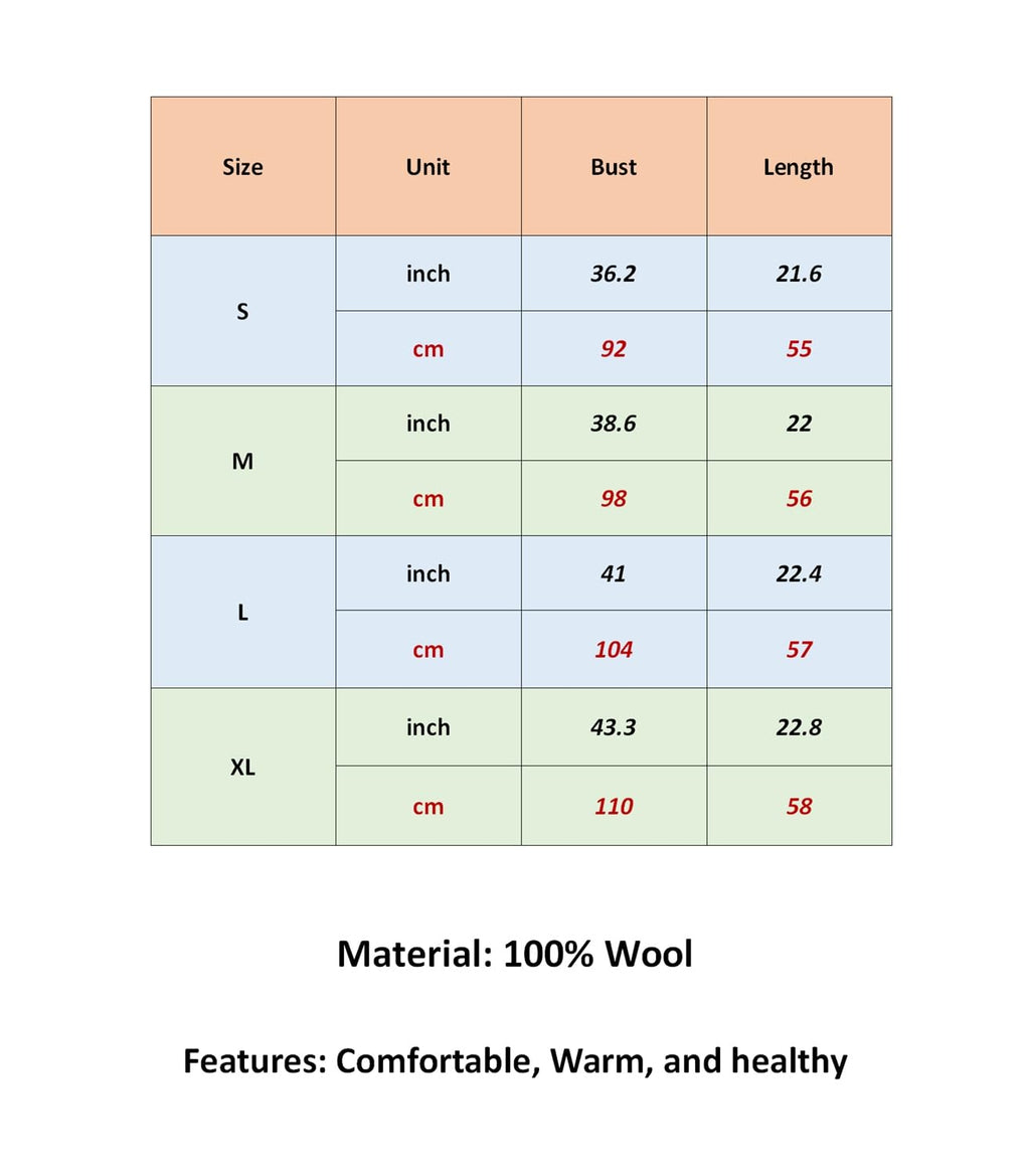 Ailaile Knitted O-Neck Vest Women's Sweater 100% Merino Wool Sleeveless Pullover