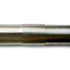 2.5" ID to 2.5" ID Tailpipe Extension, 17.3" Stainless Steel 304 Exhaust Pipe