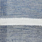 Lush Decor Navy Textured Striped Sheer Curtain Panels 84x38 Pair