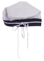 iGirlDress Baby Toddler Girls Nautical Sailor Dress with Hat 4T White